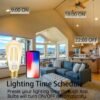 Smart Light Bulb LED Dimmable No Hub Required App and Voice Control Compatible with Alexa Google Assistant E26 Dimmable (G Gold, 1 Pack) - Image 4